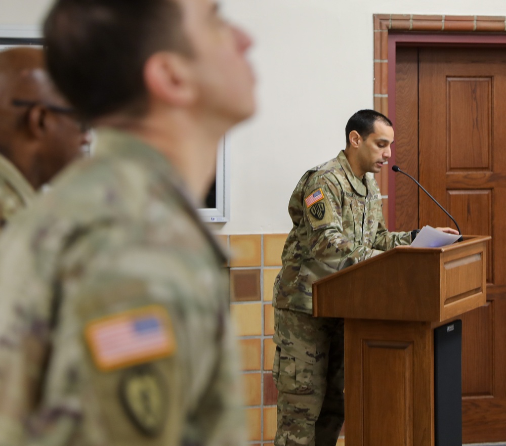 The 369th Sustainment Brigade Honors NCO With Memorial
