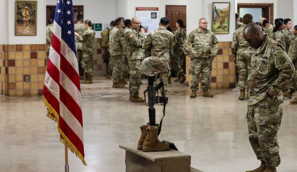 The 369th Sustainment Brigade Honors NCO With Memorial