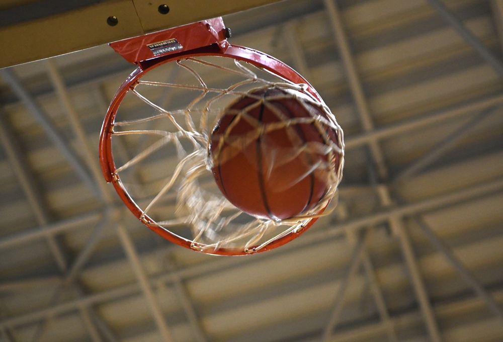 Competitors come out for intramural 3-point shootout event at Camp Zama