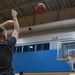 Competitors come out for intramural free throw shootout event at Camp Zama
