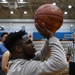 Competitors come out for intramural free throw shootout event at Camp Zama