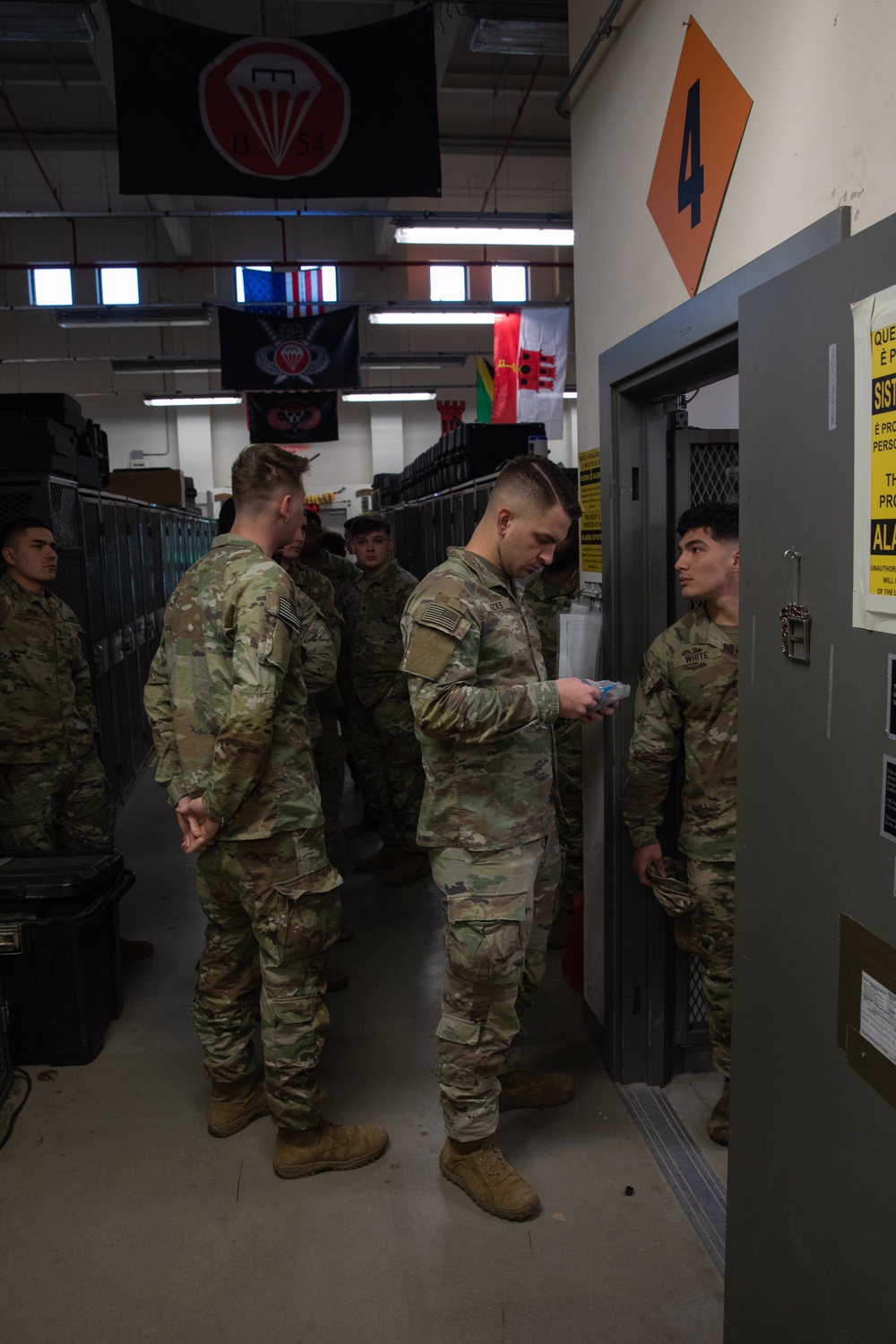 Bastion Company, 54th Brigade Engineer Battalion, 173rd Airborne Brigade conducts North and West Africa Response Force (NARF) training