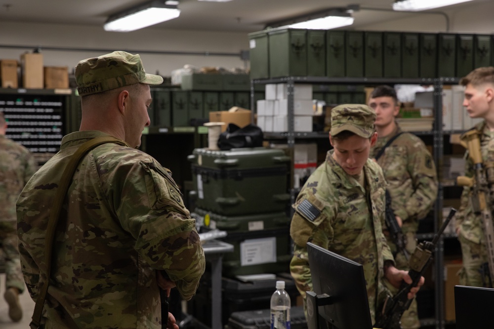 Bastion Company, 54th Brigade Engineer Battalion, 173rd Airborne Brigade conducts North and West Africa Response Force (NARF) training