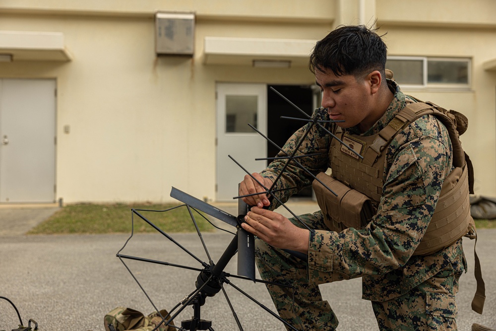 U.S. Marines with Combat Logistics Battalion 4 Conduct an ACM Drill