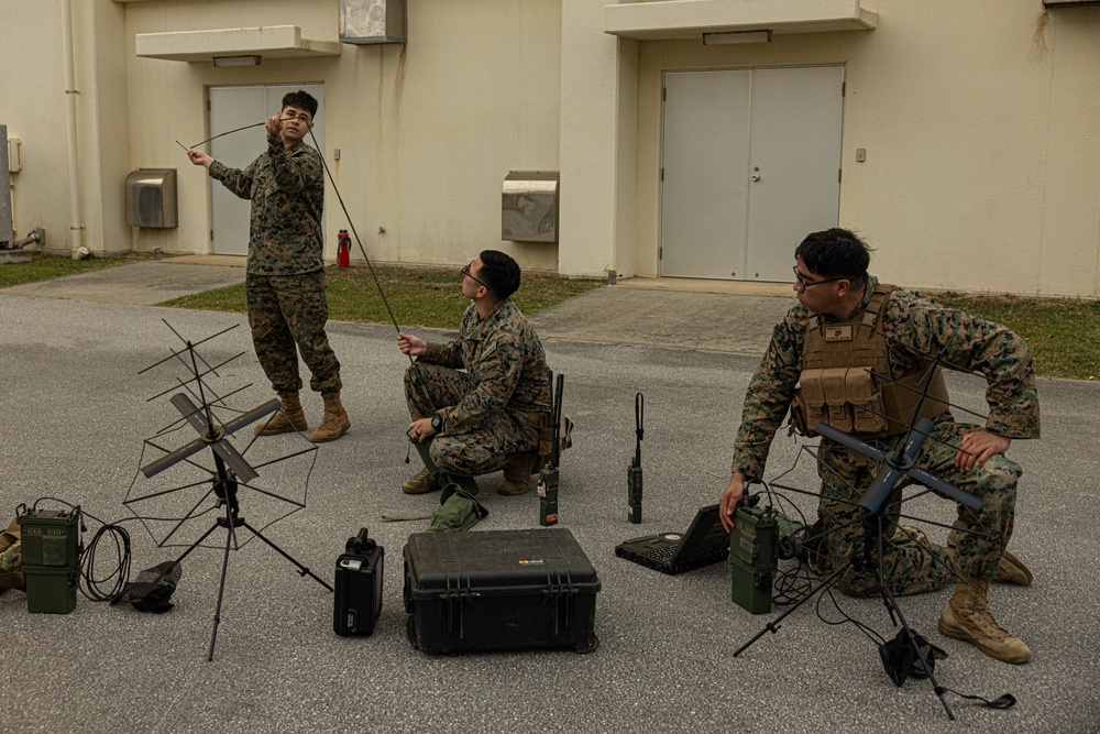 U.S. Marines with Combat Logistics Battalion 4 Conduct an ACM Drill