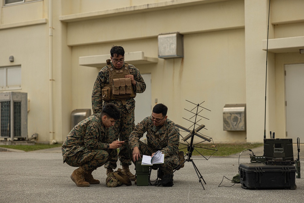 U.S. Marines with Combat Logistics Battalion 4 Conduct an ACM Drill