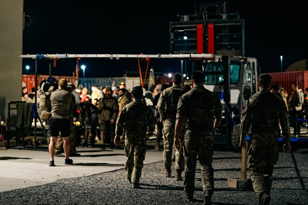 Deployed U.S. Service Members Participate in 2024 DANCON March