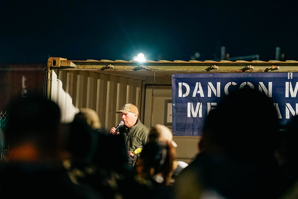 Deployed U.S. Service Members Participate in 2024 DANCON March