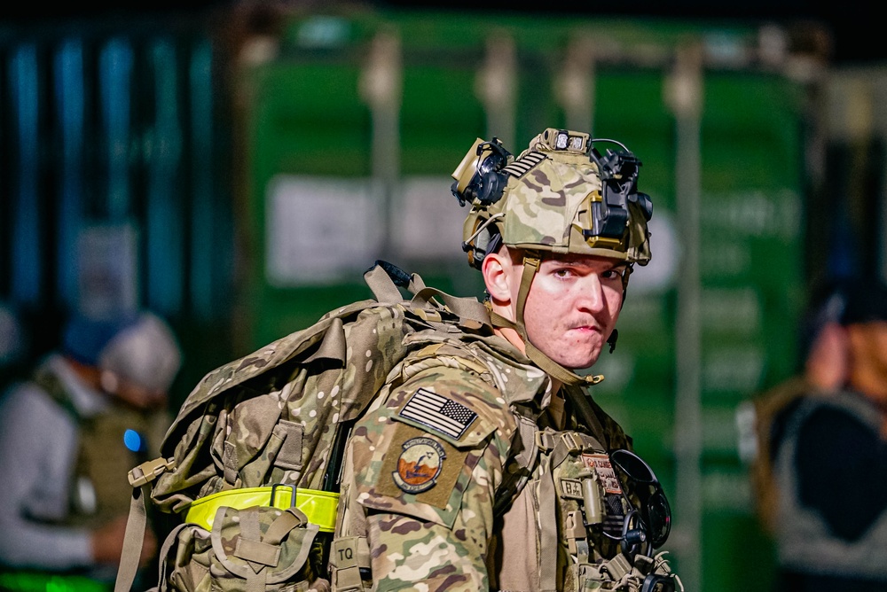 Deployed U.S. Service Members Participate in 2024 DANCON March