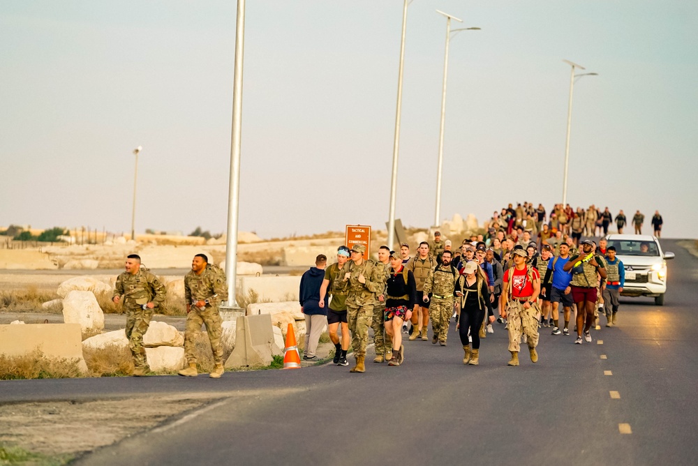 Deployed U.S. Service Members Participate in 2024 DANCON March