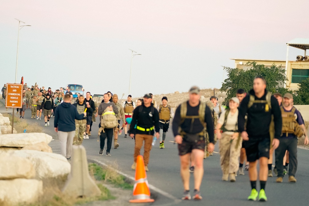 Deployed U.S. Service Members Participate in 2024 DANCON March