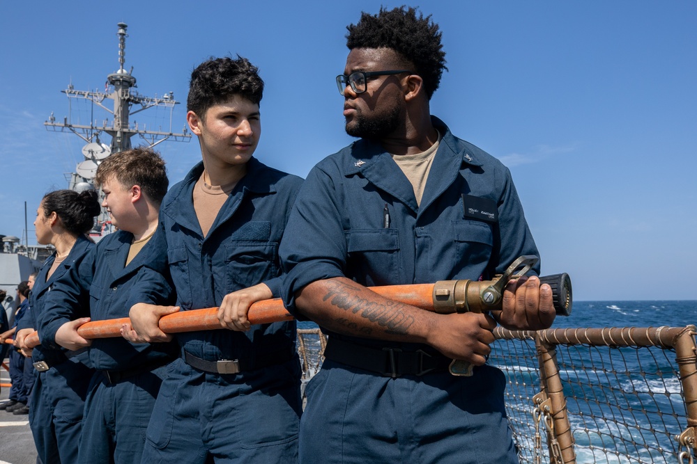 USS Laboon Conducts Routine Operations in the Red Sea