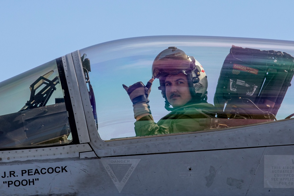 Loading up: VMFA-232 train armed in Guam