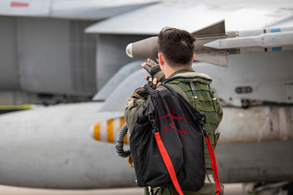 Loading up: VMFA-232 train armed in Guam