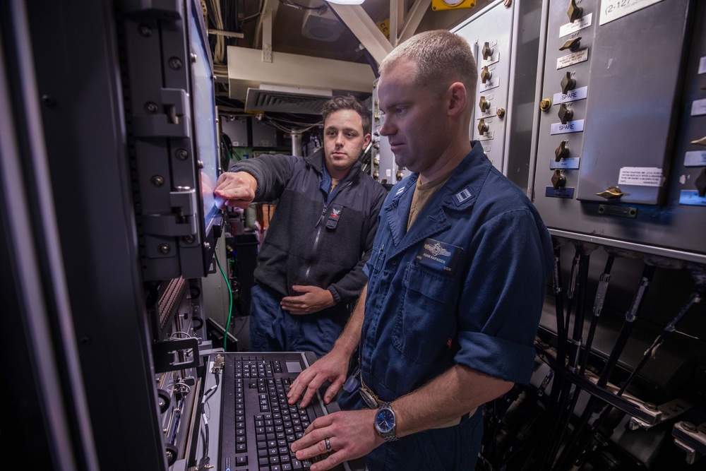 USS Laboon Conducts Routine Operations in the Red Sea