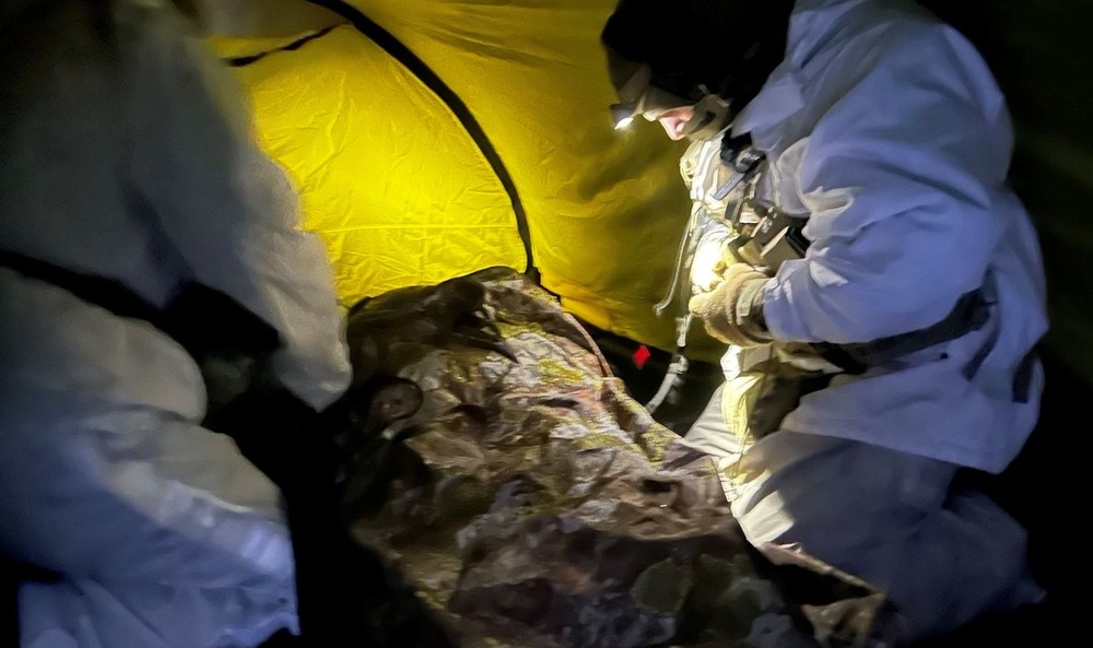 U.S. Army medic hones skills in NATO artic medical training