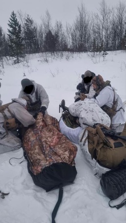 U.S. Army medic hones skills in NATO artic medical training