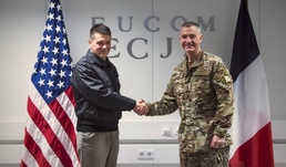 French delegation visits USEUCOM, strengthens strategic partnership