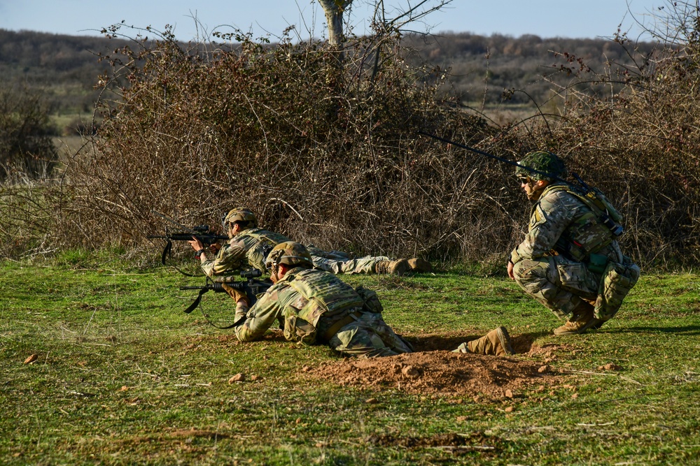 Repel Resolve II Exercise at Monte Romano