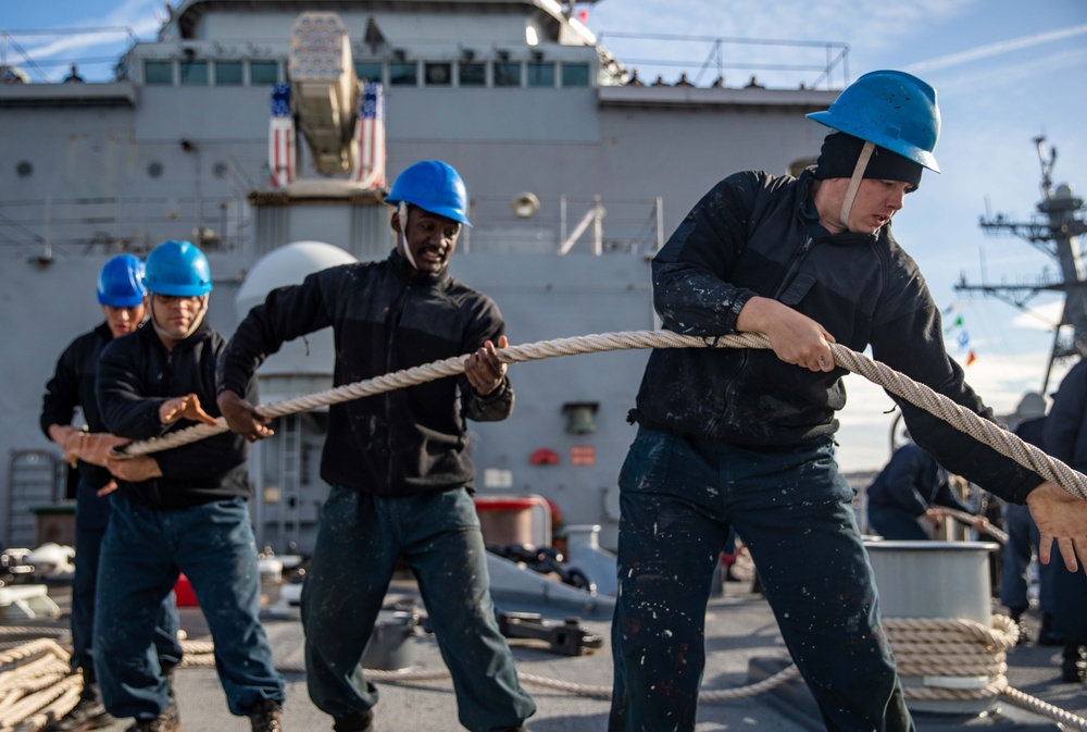 USS Gunston Hall (LSD 44) Departs Norfolk to Participate in Steadfast Defender 24