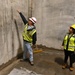 New Orleans Corps of Engineers inspects crack repair progress at London Avenue pump station
