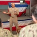 CMDCM Jordan Rosado Speaks to Sailors at Kings Bay