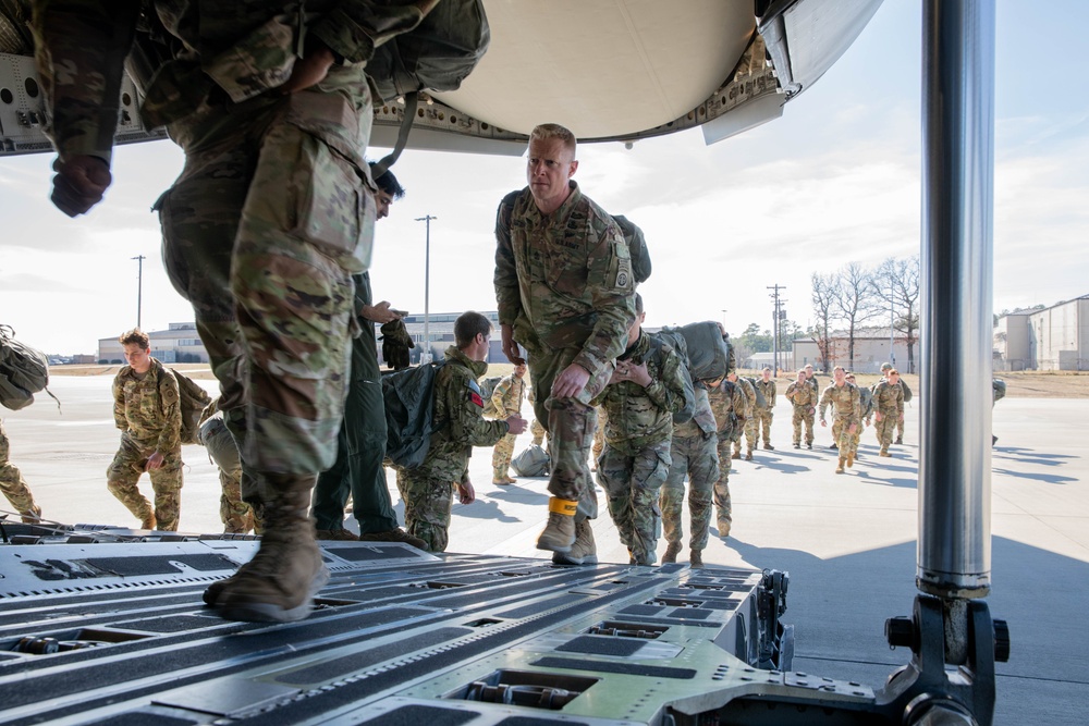 82nd ABN DIV Paratroopers begin Operation Devil Strike