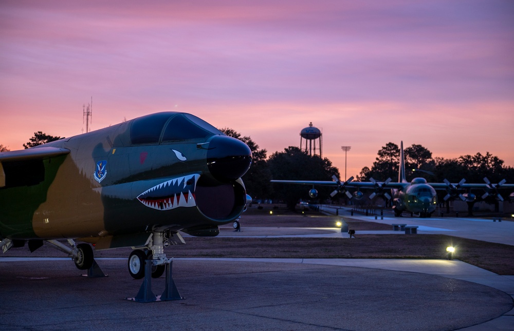 DVIDS Images Sun rises on a cold morning at Moody AFB [Image 1 of 5]