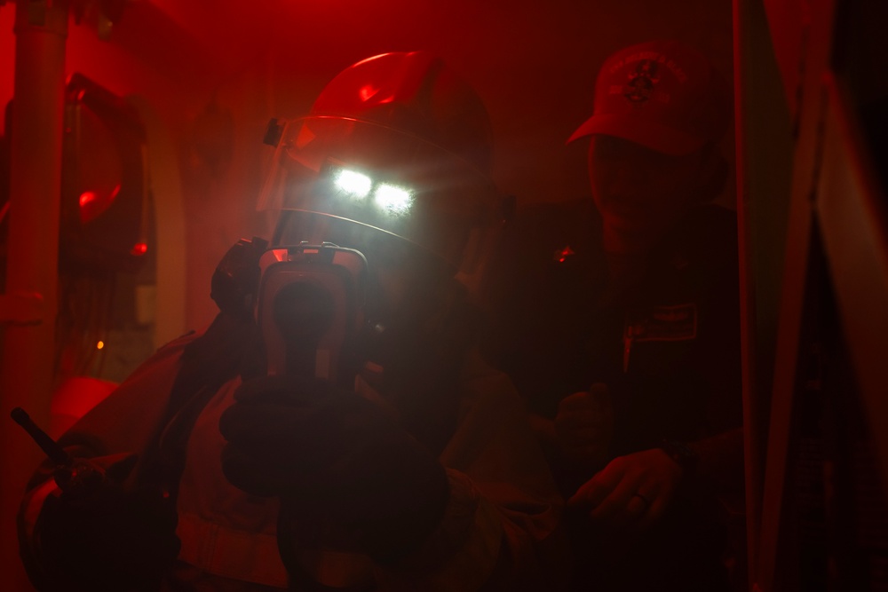 USS Delbert D. Black Operates in the Mediterranean Sea