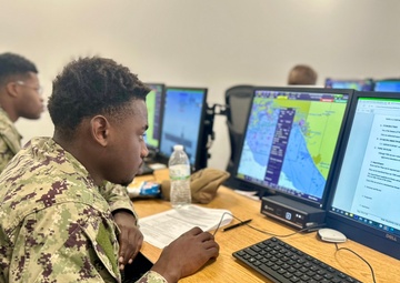 Mariner Skills Training Center Pacific Trains Surface Warriors on Voyage Management System Version 9