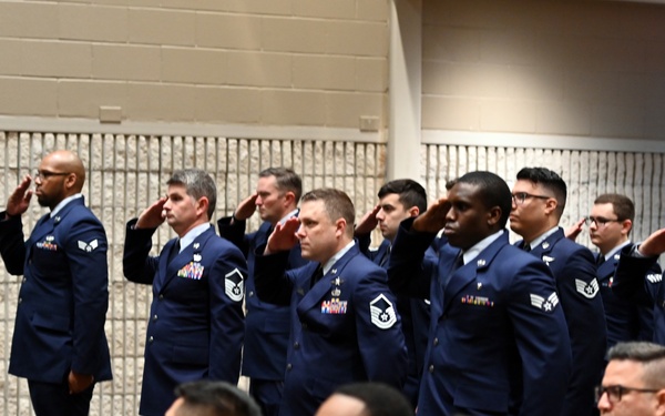 854th Combat Operations Squadron receives a new commander
