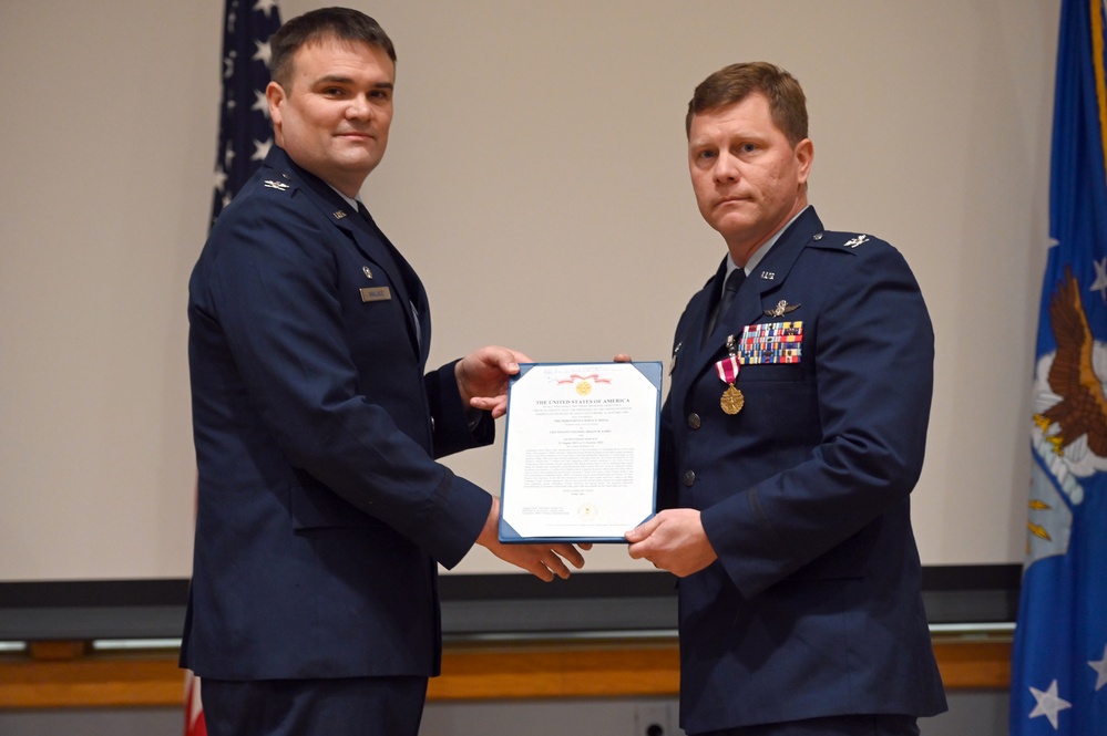 854th Combat Operations Squadron receives a new commander