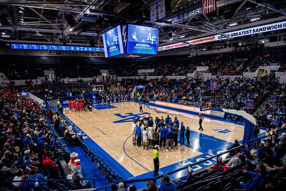 USAFA Men's Basketball vs New Mexico 2024