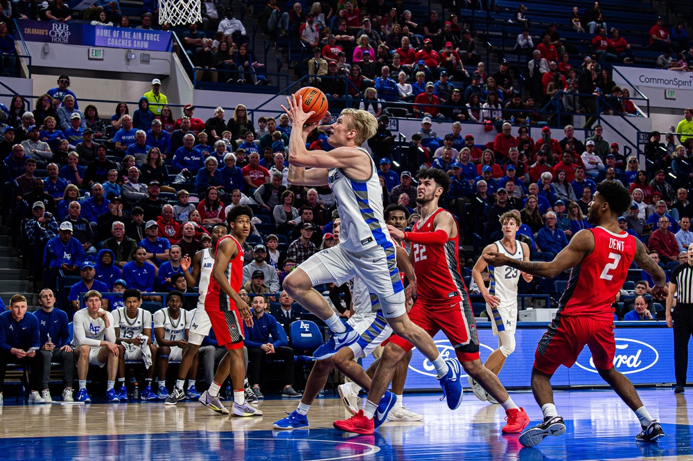 USAFA Men's Basketball vs New Mexico 2024