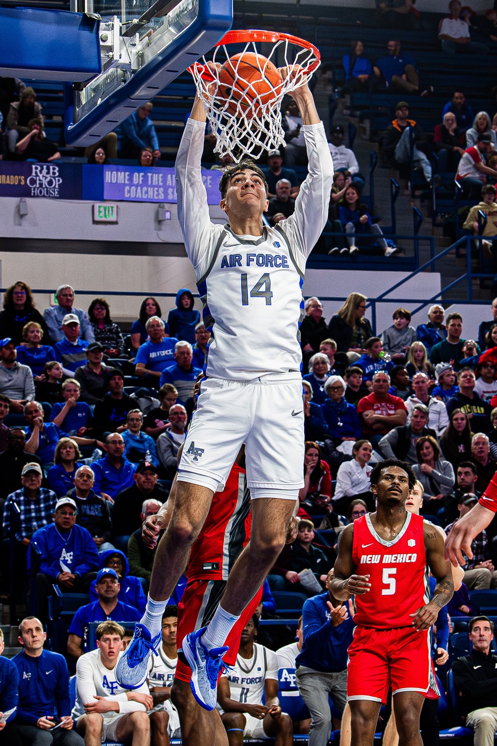 USAFA Men's Basketball vs New Mexico 2024