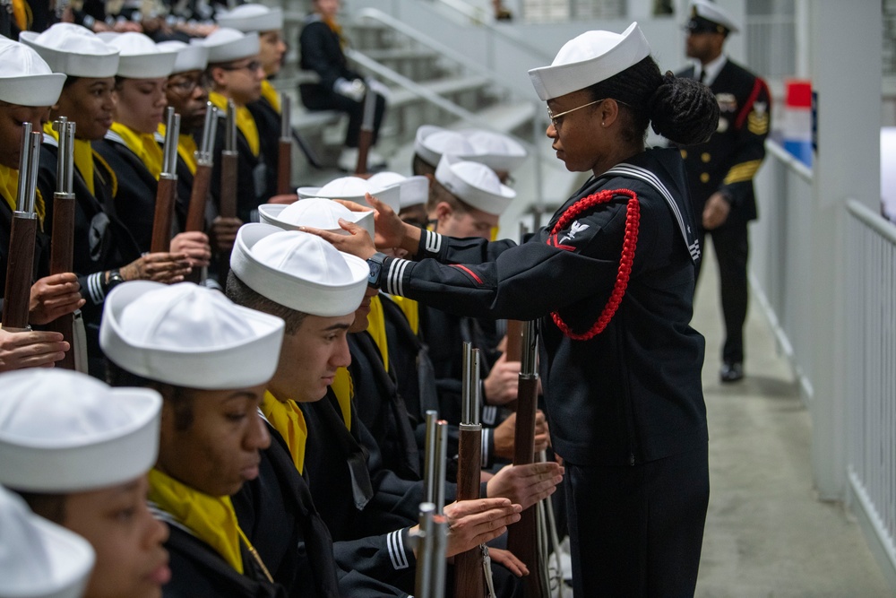 Recruit Training Command Pass in Review