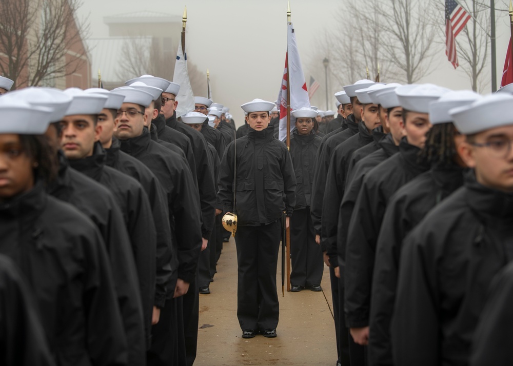 Recruit Training Command Pass in Review