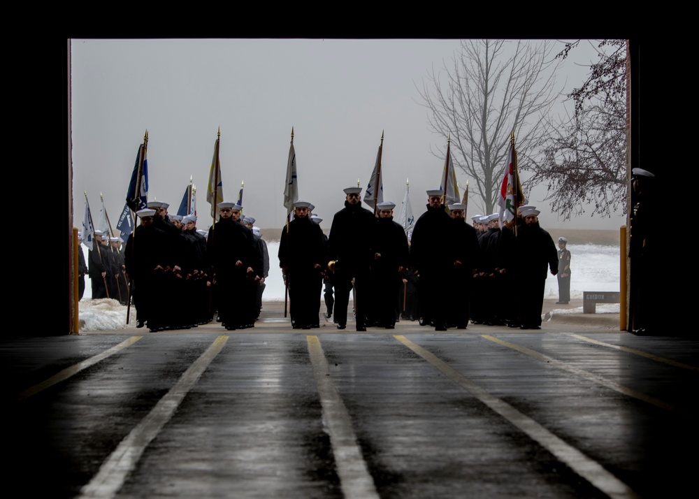 Recruit Training Command Pass in Review