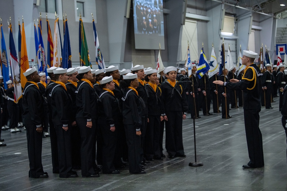 Recruit Training Command Pass in Review