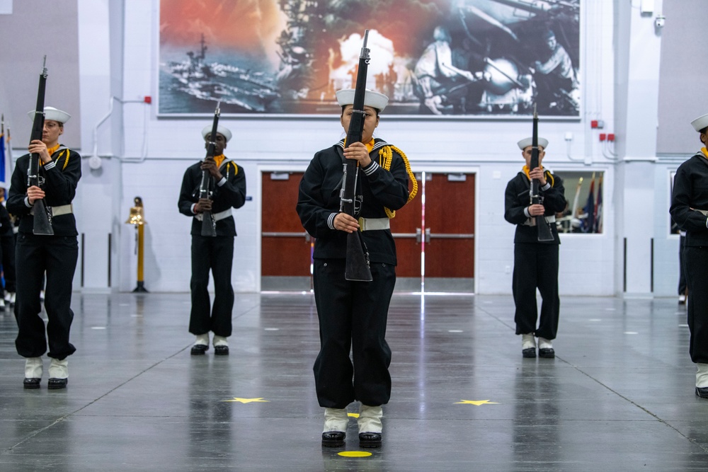 Recruit Training Command Pass in Review