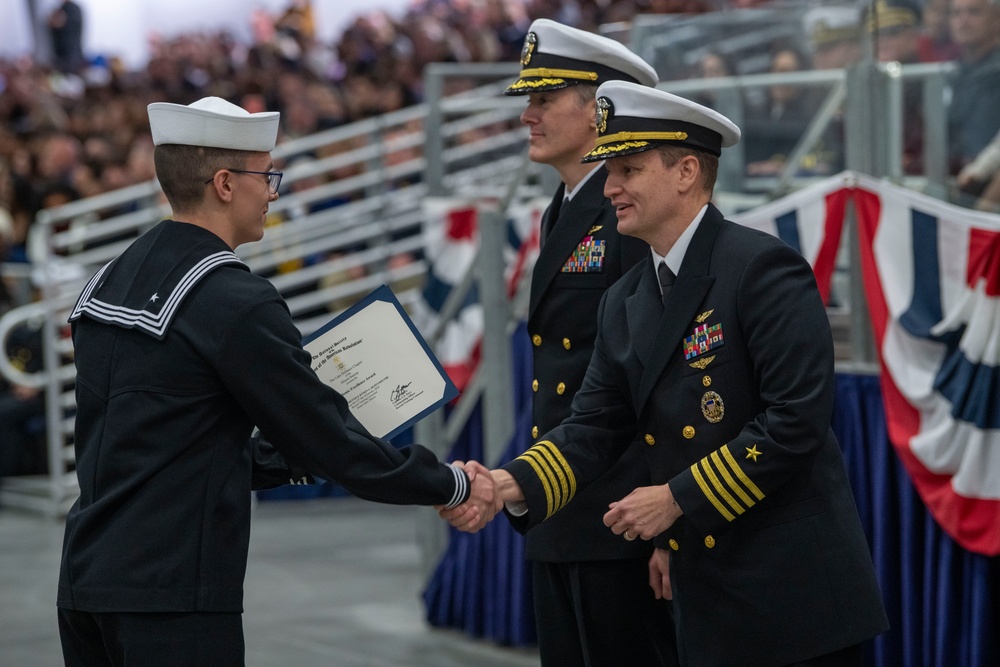 Recruit Training Command Pass-in-Review Award Winners