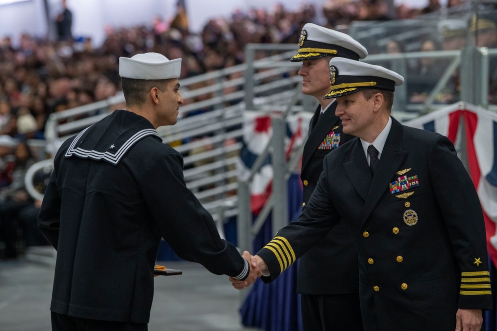 Recruit Training Command Pass-in-Review Award Winners