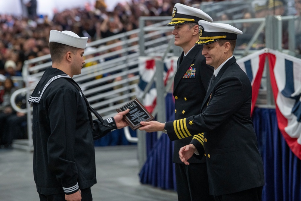 Recruit Training Command Pass-in-Review Award Winners