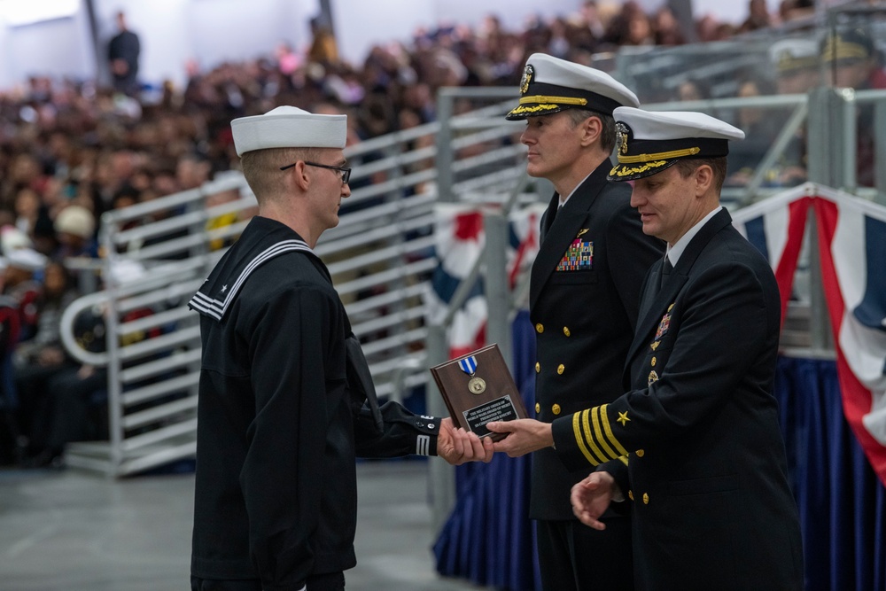 Recruit Training Command Pass-in-Review Award Winners