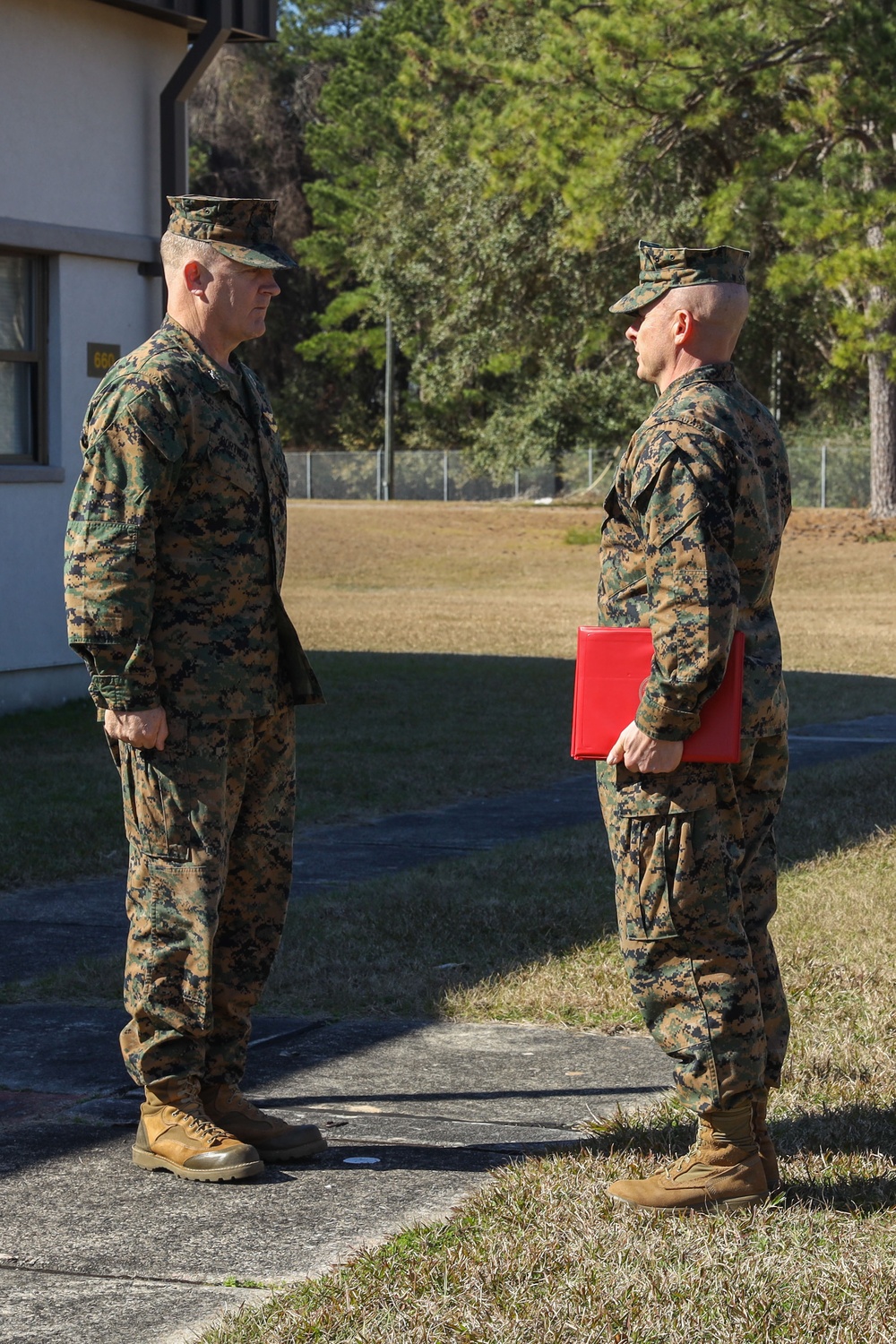 PMO Marines receive NAMs at MCAS Beaufort