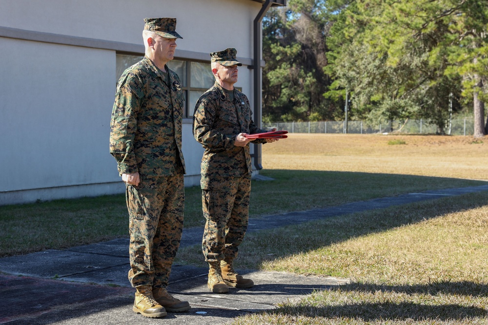 PMO Marines receive NAMs at MCAS Beaufort