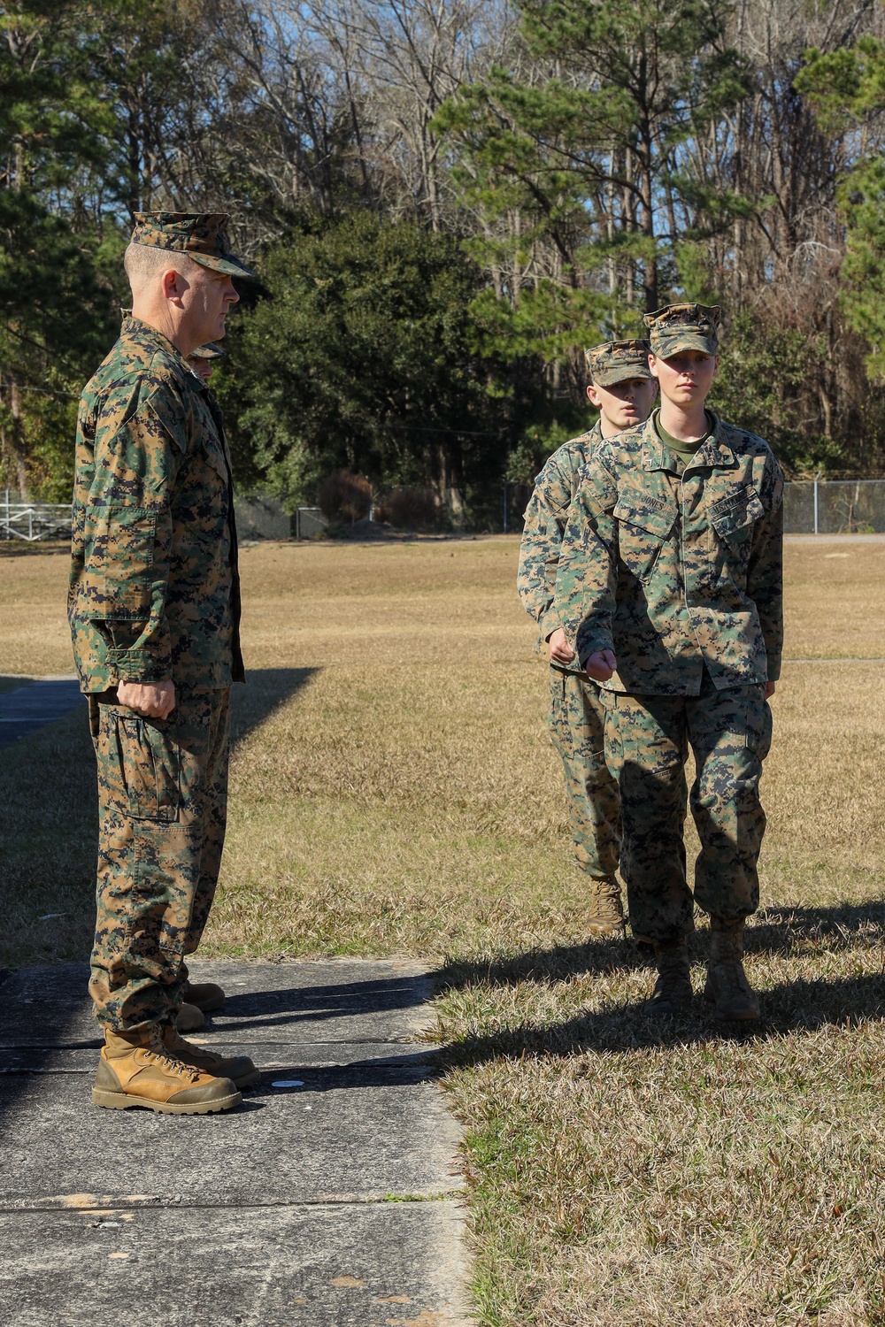 PMO Marines receive NAMs at MCAS Beaufort