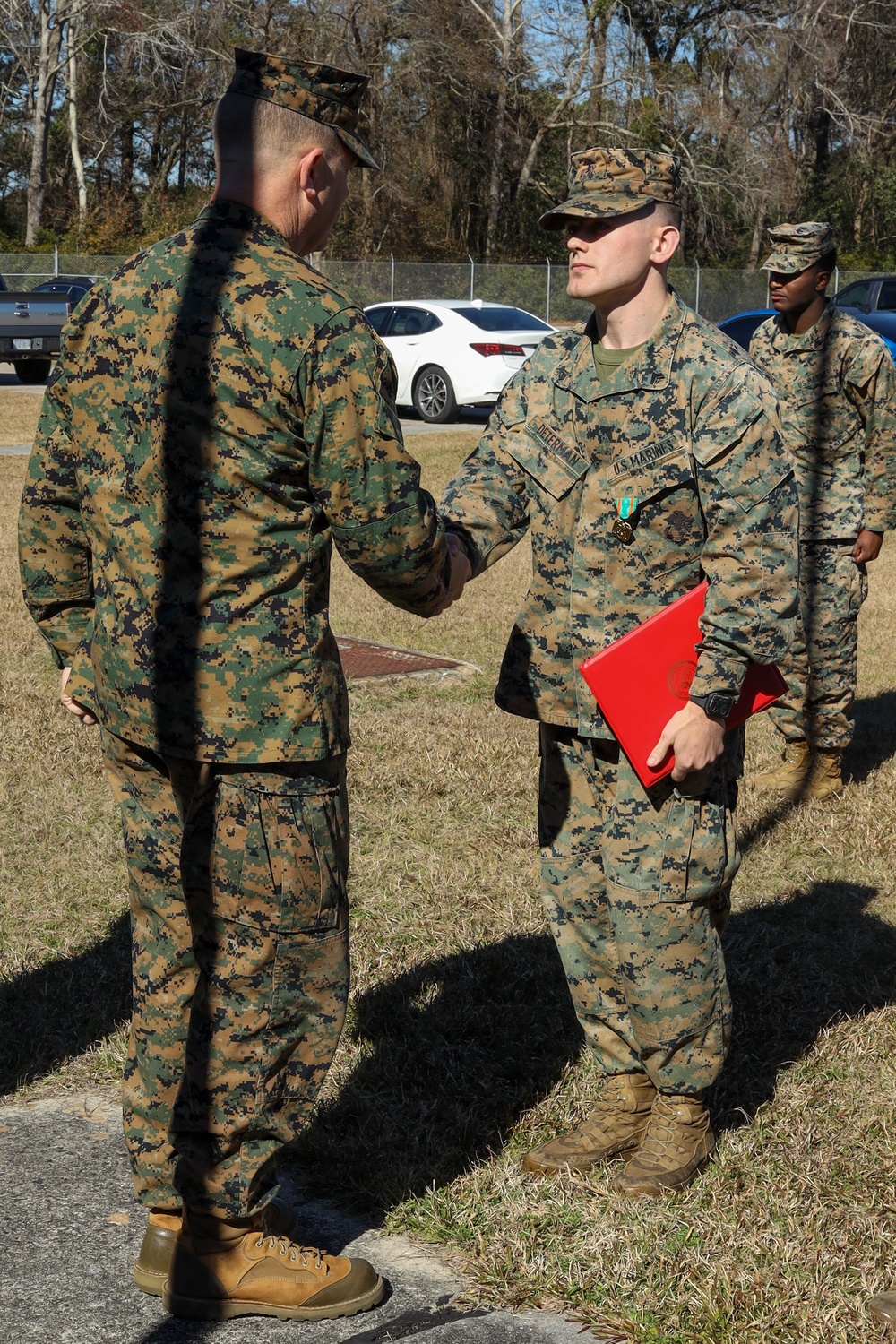 PMO Marines receive NAMs at MCAS Beaufort