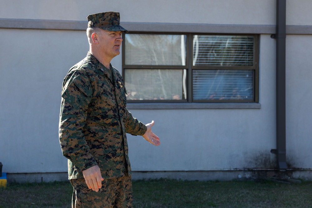 PMO Marines receive NAMs at MCAS Beaufort