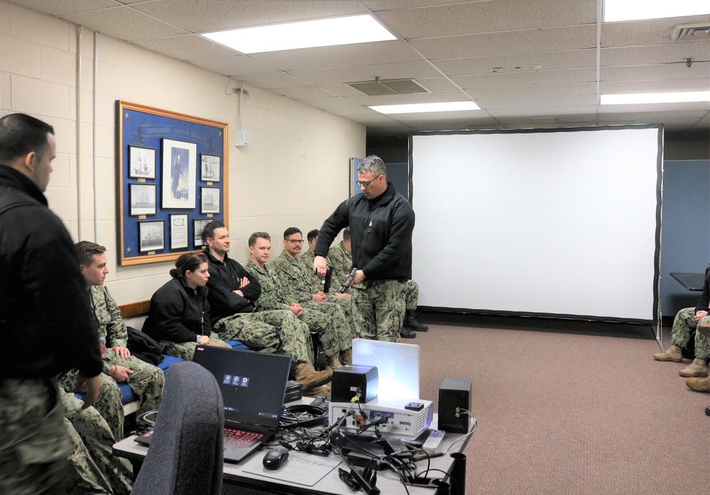 Surface Warfare Schools Command Provides Small Arms Familiarization Training to Surface Warriors